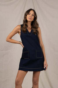 Humidity Lifestyle: Humidity - Galaxy Shift Dress // Dark Blue