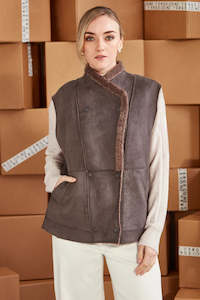 Verge: Verge - Switch Vest // Gunmetal