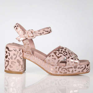 Minx - Tyra // Blush Leopard Metallic