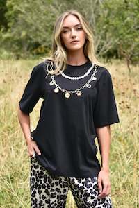 Curate: Curate - School T-Shirt // Black