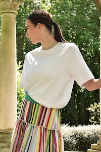 Curate - Sparkle Magic T-Shirt // White