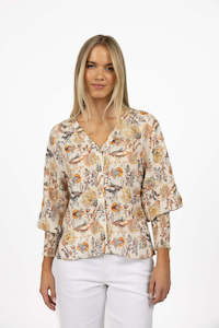 Humidity - Frances Blouse // Kaffir Print