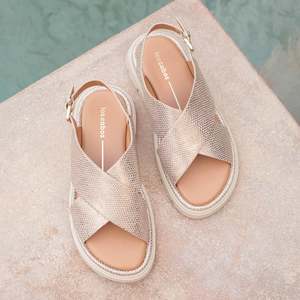 Footwear: Los Cabos - Tolis // Beige Lizard