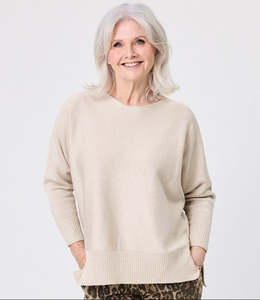 Lemon Tree - Fiona Knit // Latte