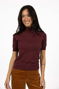 Humidity - Vera Top // Claret // Hazelnut