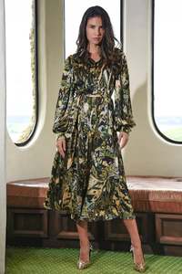 Coop - Dressed To Express Dress // Khaki Multi