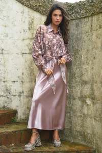 Coop - Bias The Way Skirt // Pink