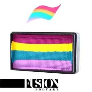 Fusion 1: One Stroke - Spring Rainbow