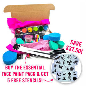 Face Art Wholesale Collection: Essential Face Paint Pack