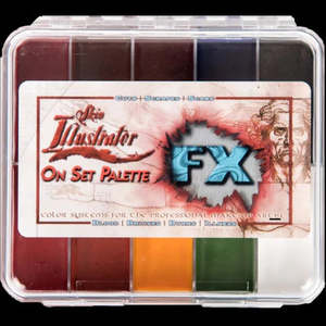 Illustator Palette: On Set Alcohol Palette: Fx