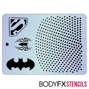 Facepaint Tools: Comic Pop Art Stencil