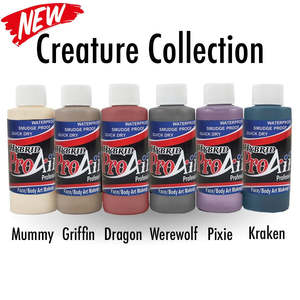 Wbf Airbrush: Airbrush Paint Creature Collection