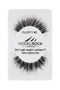 Model Rock Lashes: Kit Ready Fluffy Collection #5