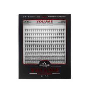 Model Rock Lashes: Ultra Luxe Volume Clusters- Mixed Lengths 240 pack
