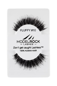Model Rock Lashes: Kit Ready Fluffy Collection #10