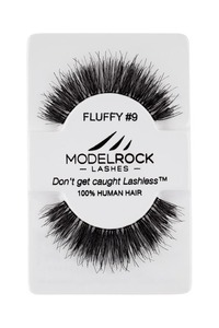 Model Rock Lashes: Kit Ready Fluffy Collection #9