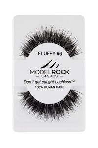 Model Rock Lashes: Kit Ready Fluffy Collection #6