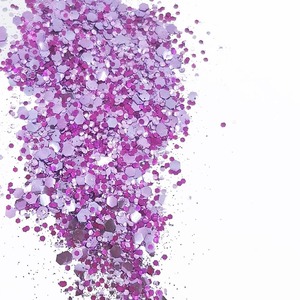 Bio Glitter Mixes: Biodegradable Glitter Violet Mix