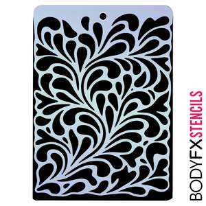 Face Painter Pro Collection: Paisley Stencil