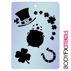 Face Painting Stencils: St Paddy's Day Stencil