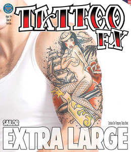Temporary Tattoos- XL Sailor