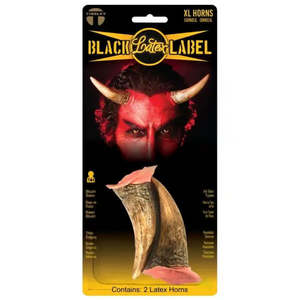 Clearance Fx: Black Label Latex - XL Devil Horns