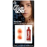 Clearance Fx: Glam Gore 3D FX -Vamp Bite with Blood