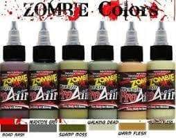 Zombie Week: Airbrush Paint Zombie Colours