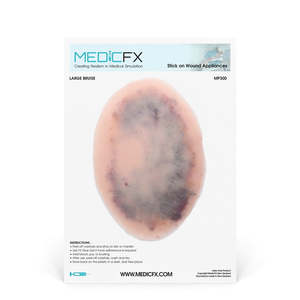 19 Trauma Stick On Moulage Sheets: Sheet Large Bruise