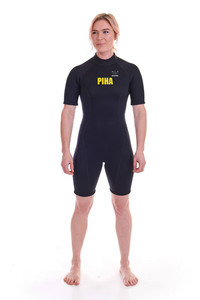 Products: SLSNZ Surf Lifesaving Springsuit S/S 3/2mm F/L Bodyline Wetsuits