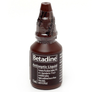 Products: Betadine/Riodine Antiseptic Solution Body Mechanix
