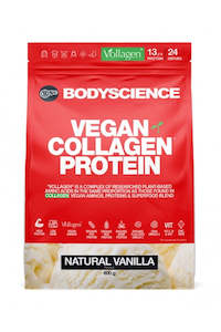 Collagen: VEGAN Collagen Protein - Natural Vanilla 600g