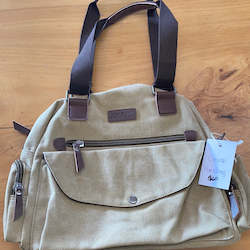 Baking: Canvas Handbag Light Brown
