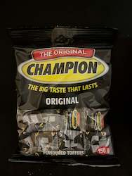 Sweets: Champion Toffee Medium Prepacks- Original 150g