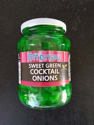 Koo Cans Pickles: Offenau Sweet Green Cocktail Onions 340g
