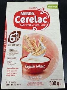 Cereal Porridge: Nestle Cerelac Wheat 500g