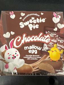 Treats Other: Beyers - Sweetie Pie Chocolate Marshmallow Egg (24 x 16g)