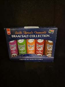 Marina Braai Salt Collection 5x25g Pack