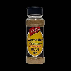 Scalli's Worcester Sauce - Braai Mix 200ml