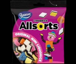 Sweets: MINI Liquorice All Sorts - Mini's 75g