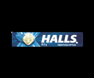 Sweets: Halls Lozenges - Menthol Eucalyptus 9's