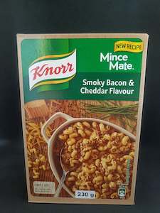 Sauces: Knorr Mince Mate Smokey Bacon and Cheddar 250g