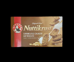 Bakers Nuttikrust Biscuits 200g