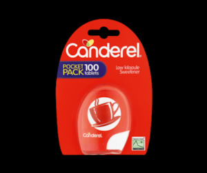 Coffee Tea Creamers: Canderel Tablets 100's