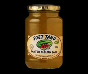 Spreads Relish: Soet Tand Jams - Watermelon 500g Jar