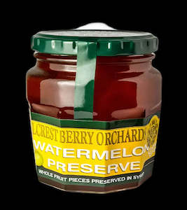 Spreads Relish: Hillcrest Berry Jams - Watermelon Preserve 340g