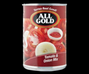 All Gold Tomato & Onion Mix 410g