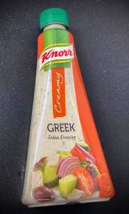Sauces: Knorr Greek Salad Dressing 340ml - Creamy