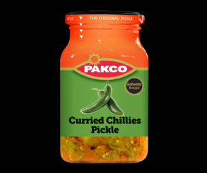 Pakco Curried Chillies Pickle 325g
