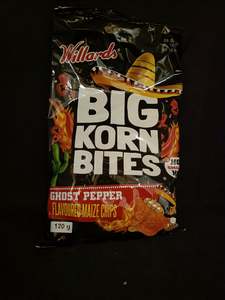 Willards Big Korn Bites 120g - Ghost Pepper